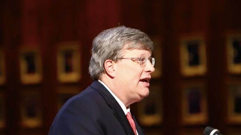Memphis Mayor Jim Strickland presents his proposed $680 million budget to City Council on April 25, 2017.