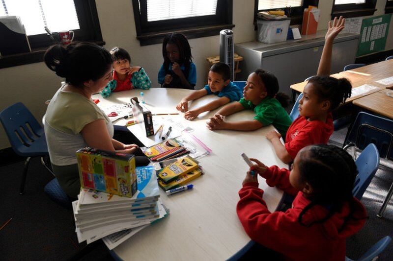 An afterschool program at Denver's Ashley Elementary School.