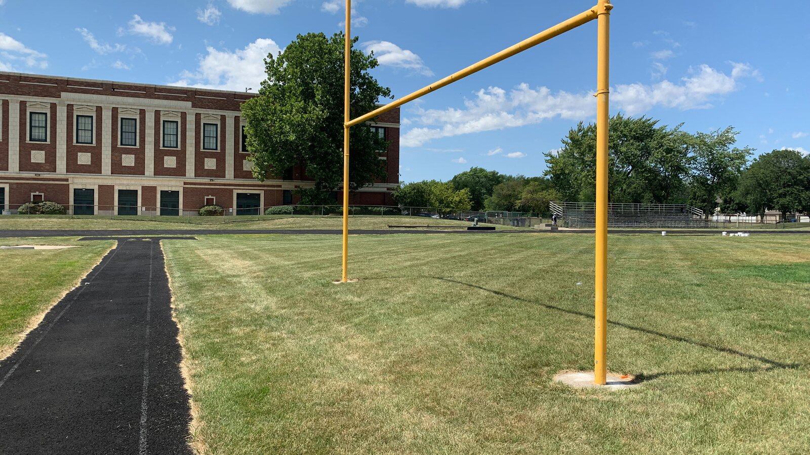 Morgan Park High School on Chicago's Southwest Side is in line for $23 million in upgrades, including new sports fields.