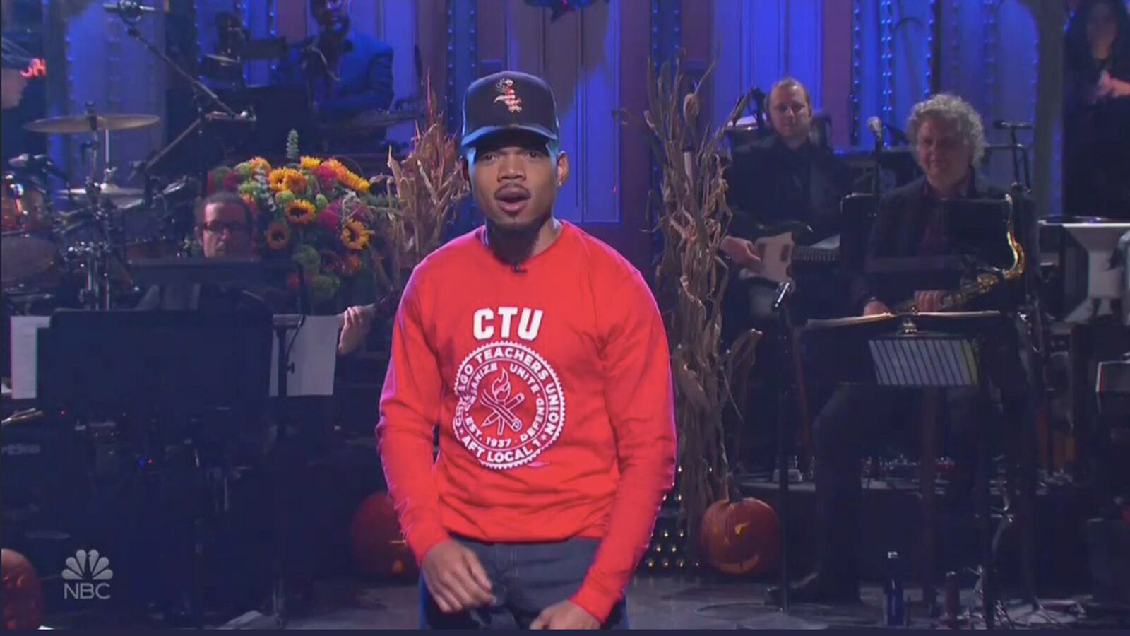 As negotiations wore into the night Saturday, homegrown hip-hop star Chance the Rapper wore a Chicago Teachers Union sweatshirt to host  Saturday Night Live.
