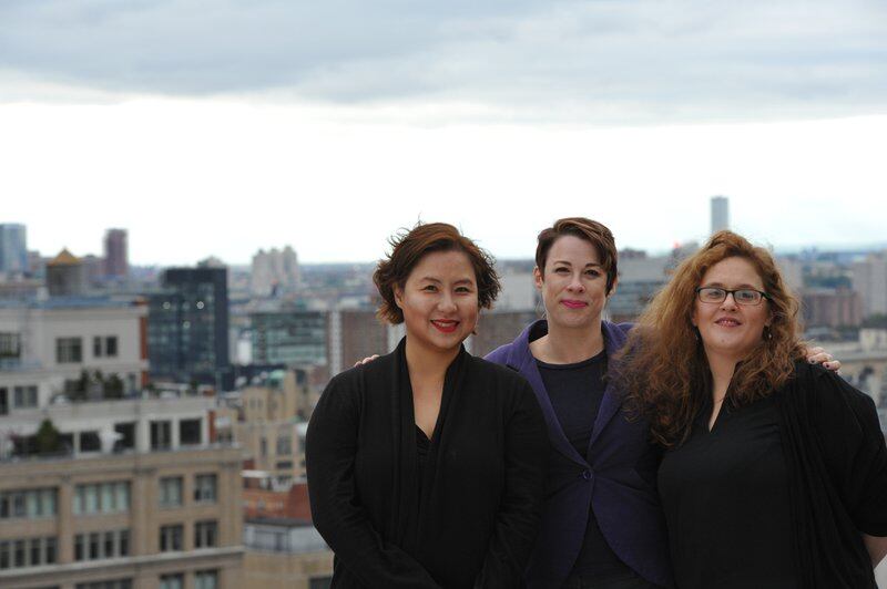 (Left to Right) A portrait of Jennifer Choi, Rachel Ford and Amber Decker.