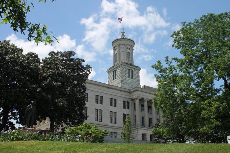 The State Capitol in Nashville is home to the the governor’s office and Tennessee General Assembly.