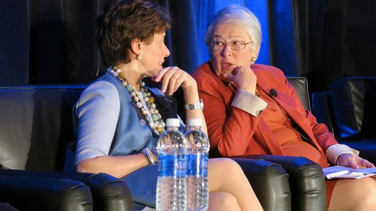 Board of Regents Chancellor Merryl Tisch, left, is pushing the city's education department under Carmen Fariña to be tougher on low-performing charter schools.