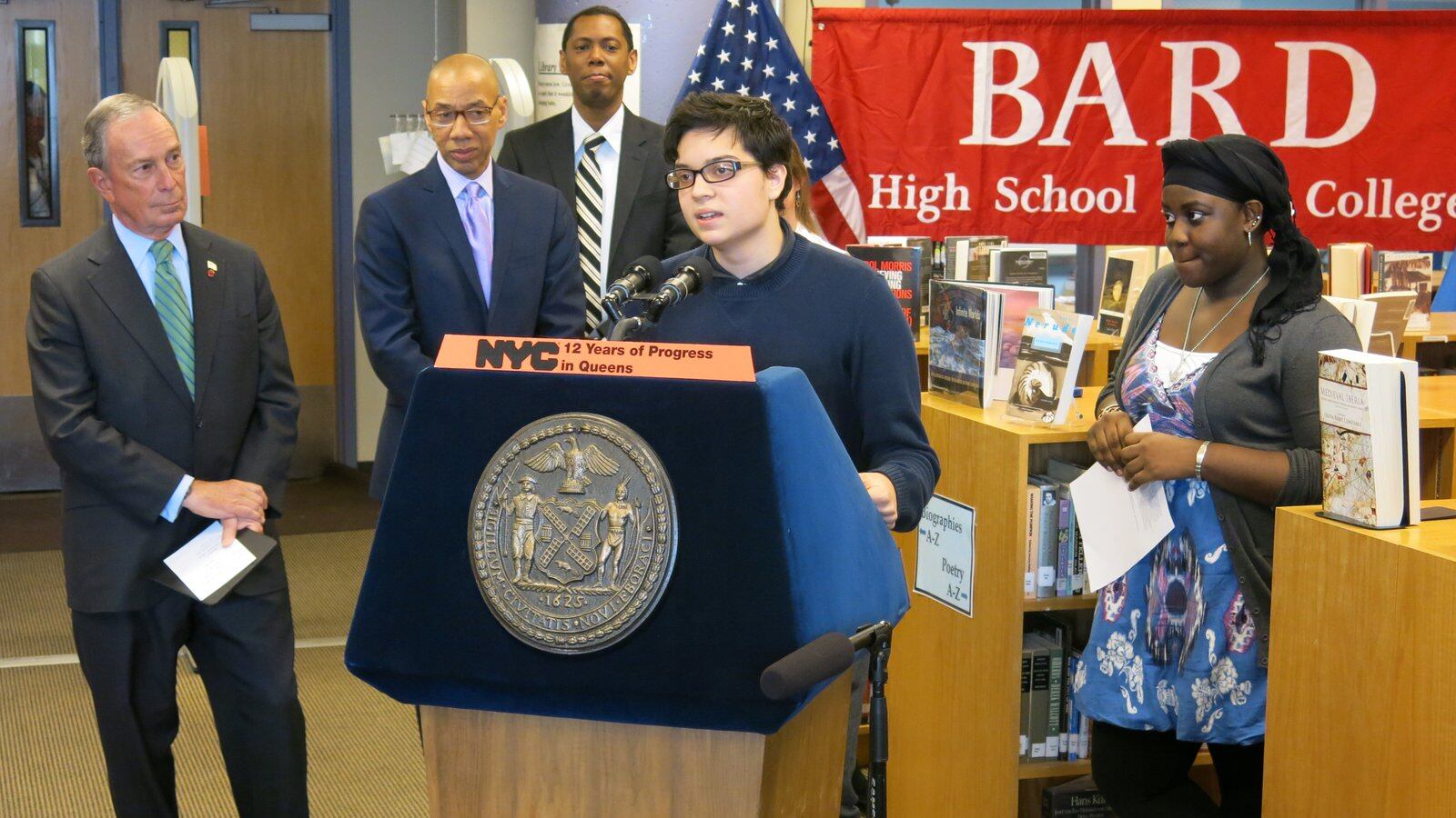Bard Queens student Omar Ferreira said he benefitted from the personal attention of a small school last year.