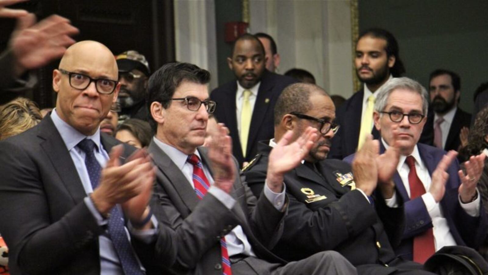 photo of reax to kenney budget