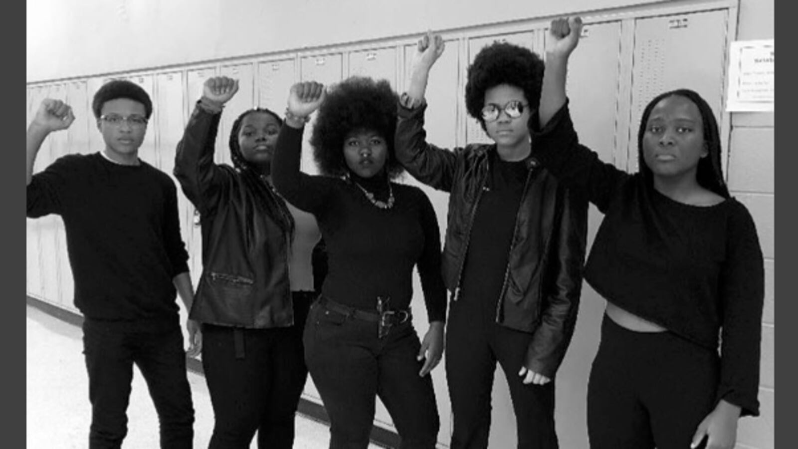 Students at King College Prep held a sit-in at their school in protest of alleged unfair treatment by school administrators.