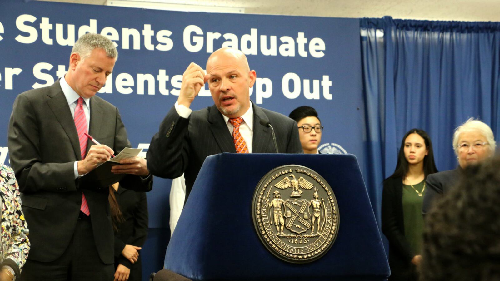 United Federation of Teachers President Michael Mulgrew.