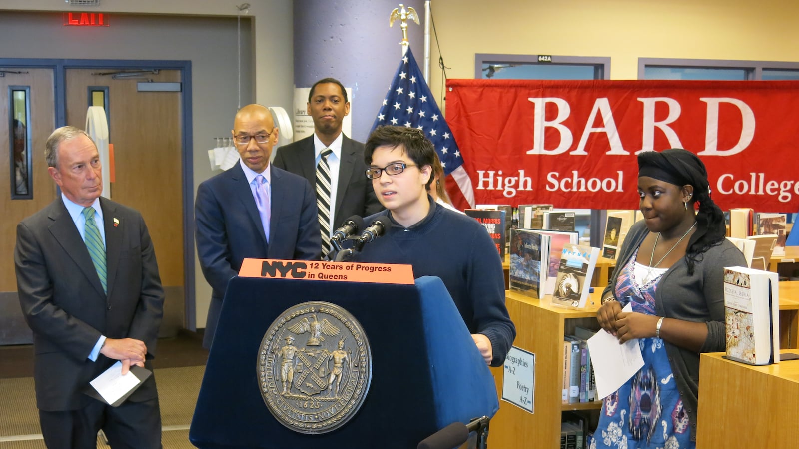 Bard Queens student Omar Ferreira said he benefitted from the personal attention of a small school last year.