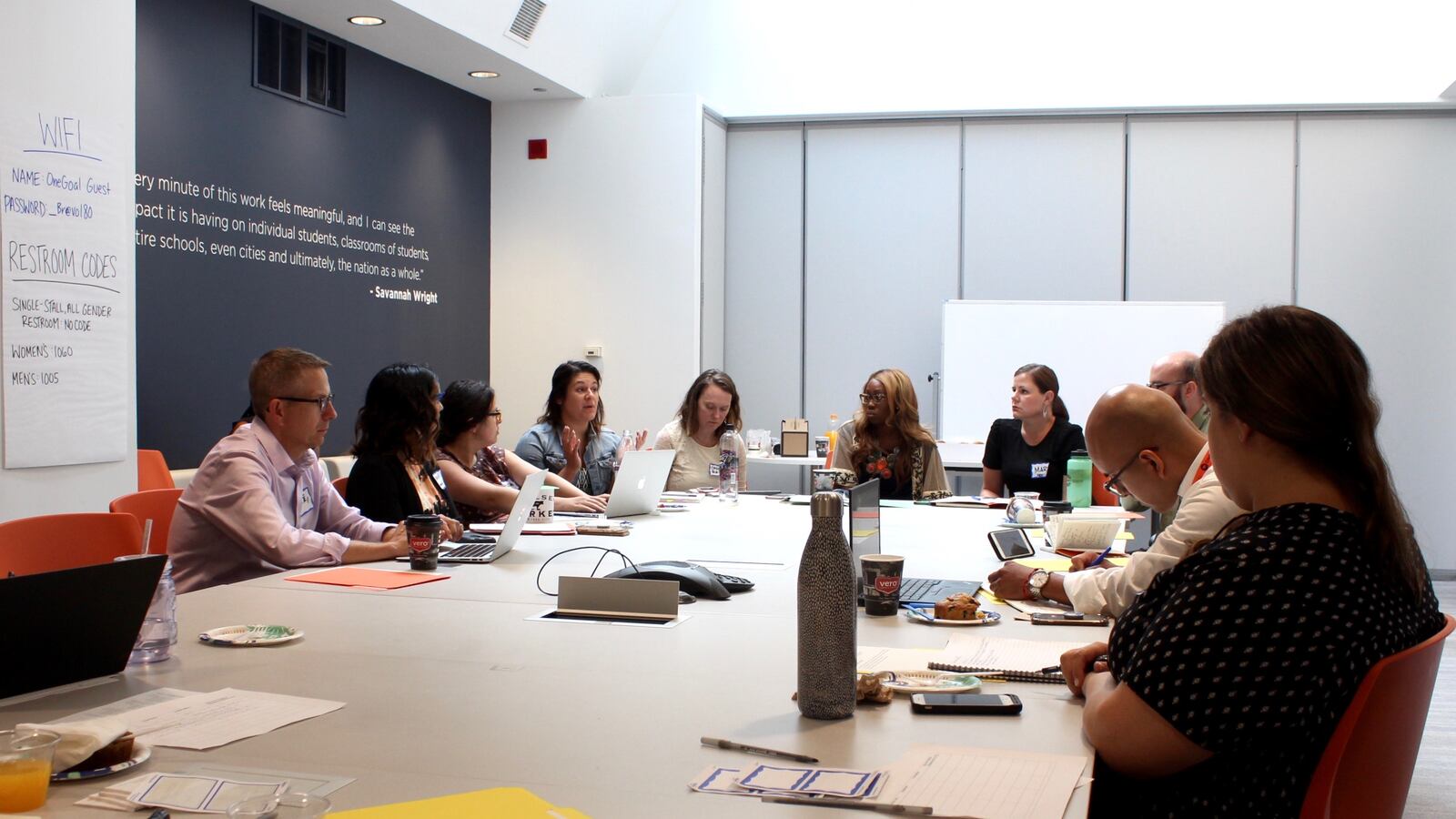 Chalkbeat Chicago sat down with educators and OneGoal staff as part of our series of listening tours throughout the city