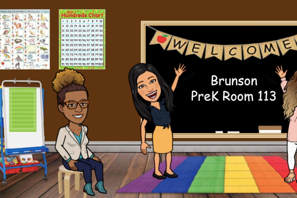 Chicago pre-K teacher Margi Bhansali created a virtual classroom for her remote learners. 