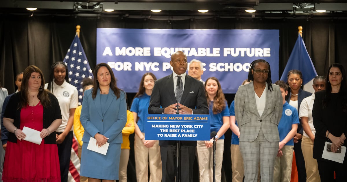 Eric Adams expands reading and math curriculum mandates to all NYC middle schools
