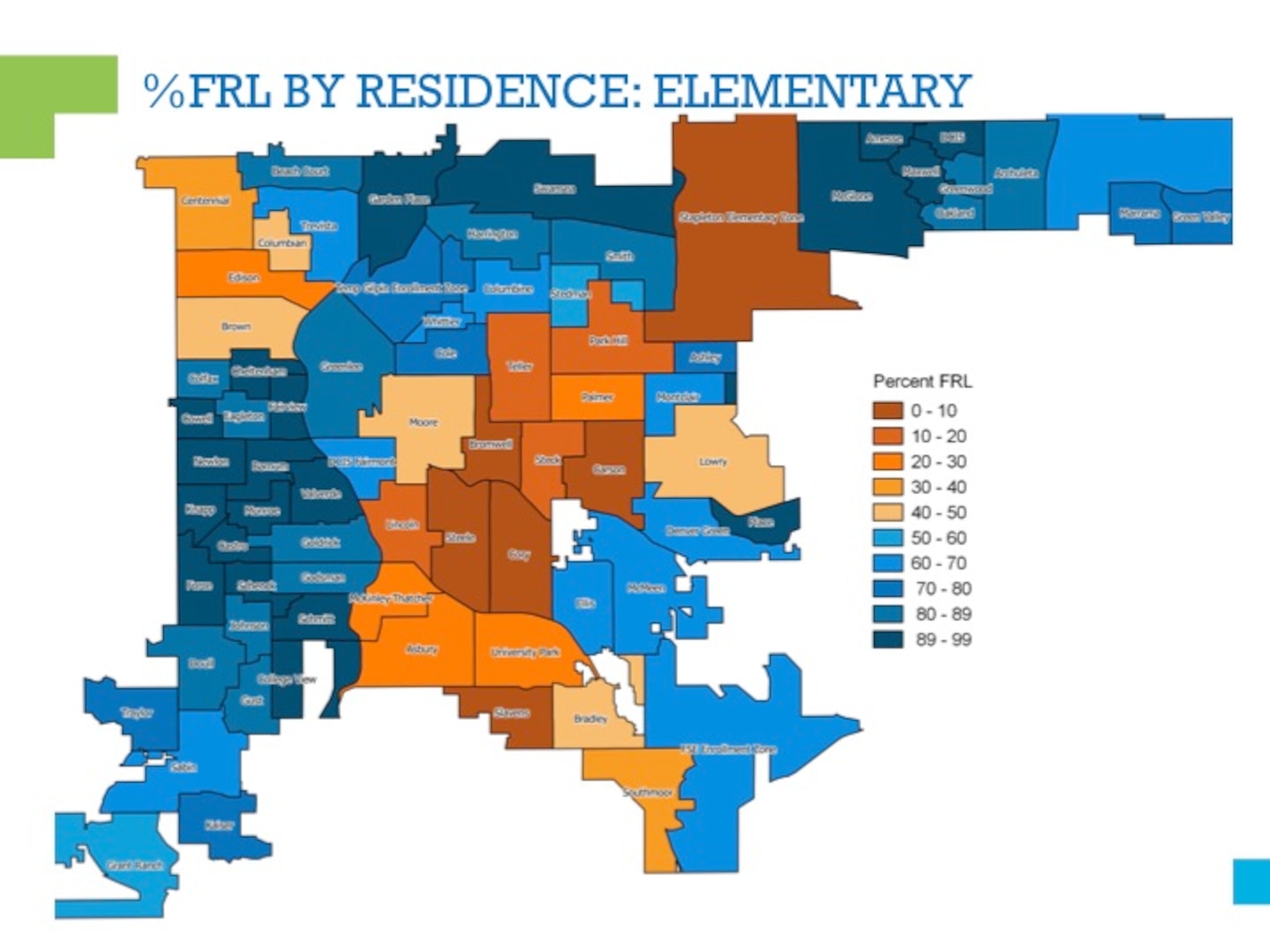 What happened when Denver prioritized enrolling students at