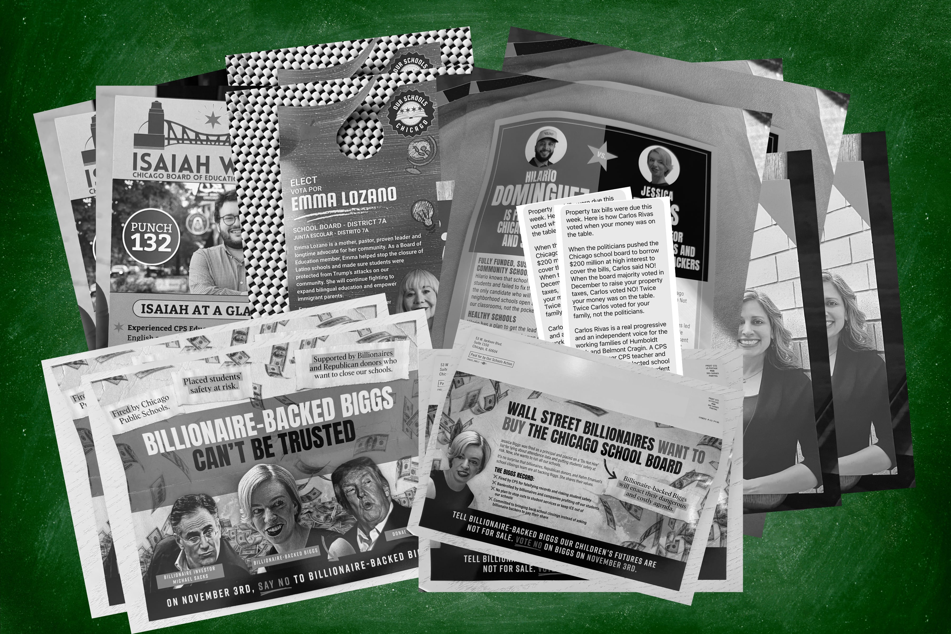 Getting lots of campaign material for Chicago’s school board election? We fact-checked some of it.
