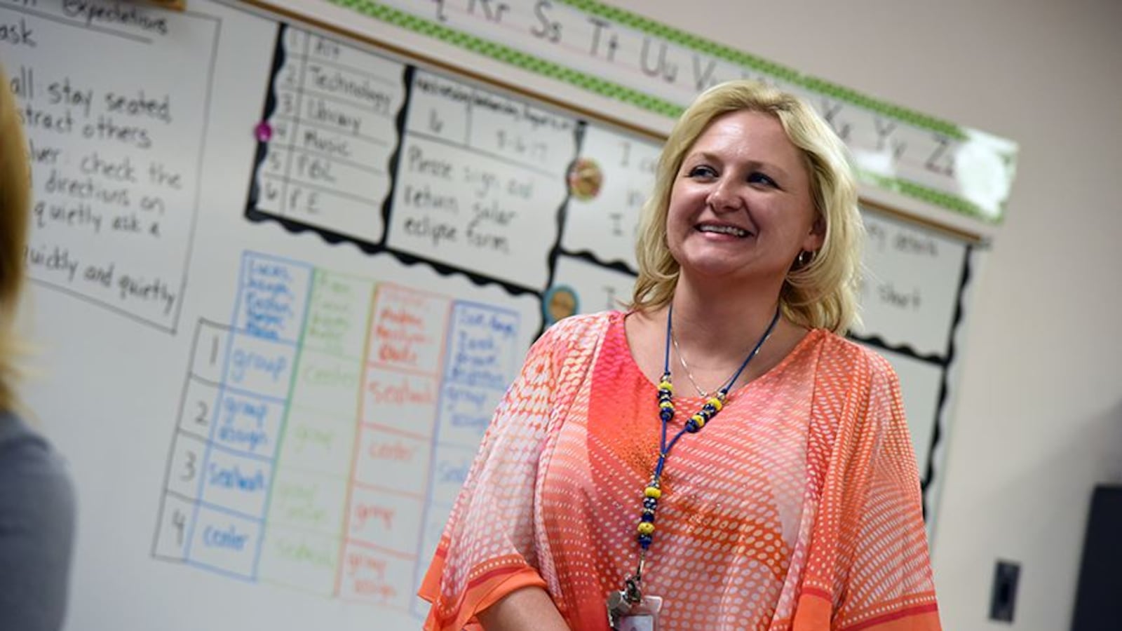 Wendy Murphy, a teacher at Woodmen Hills Elementary in the Falcon 49 school district, is a finalist for Colorado's 2018 Teacher of the Year award.