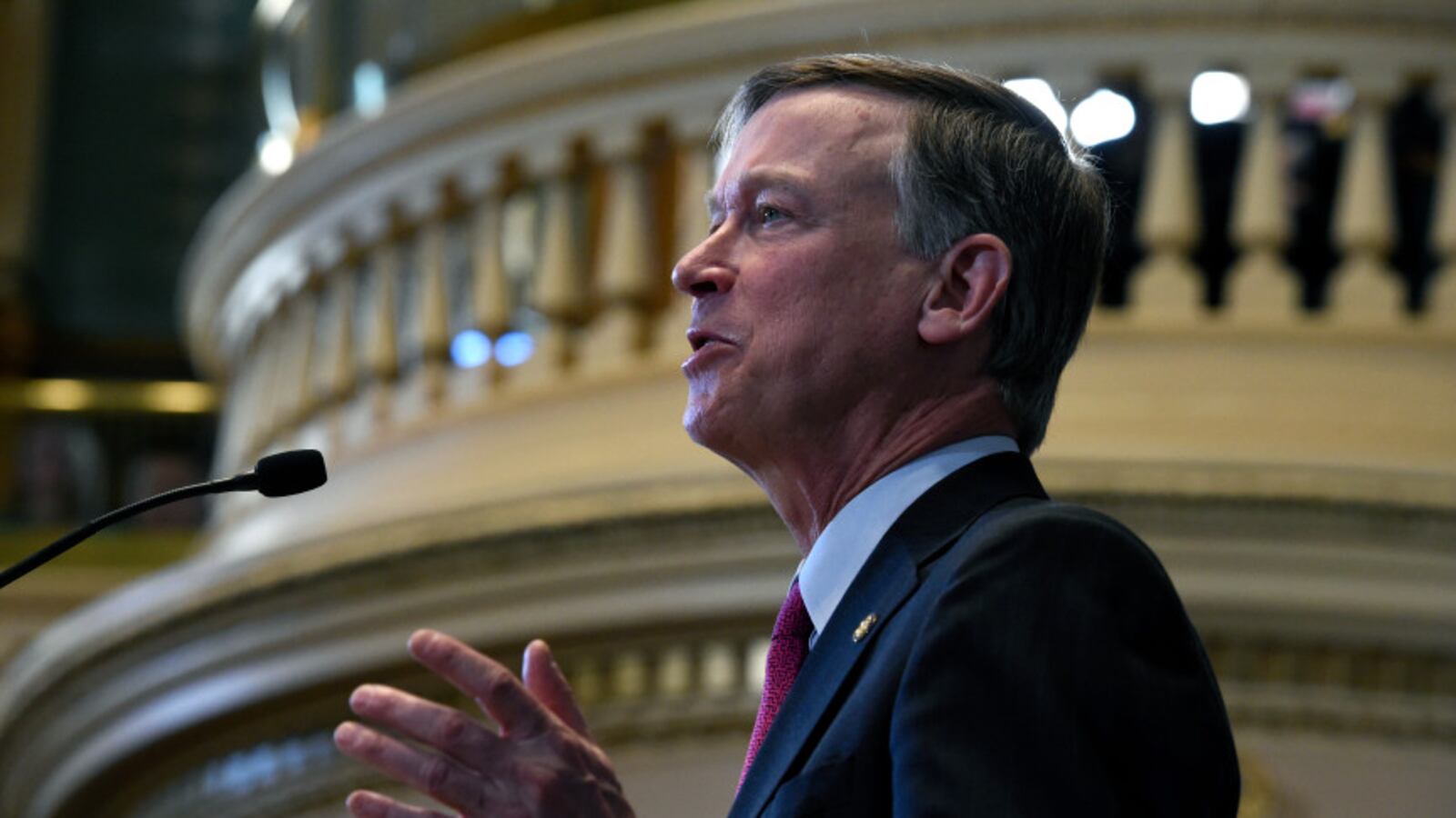 Colorado Gov. John Hickenlooper at his 2016 State of the State Address.
