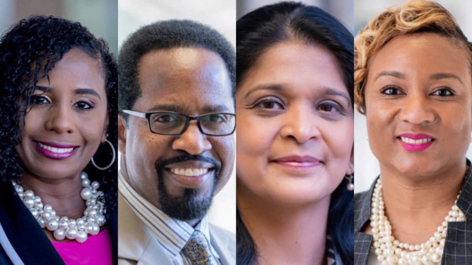 From left, Yolanda Martin, Genard Phillips, Lakshmi Visvanathan, and Tutonial “Toni” Williams.