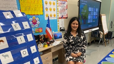 For many of her students, this year is their first school experience