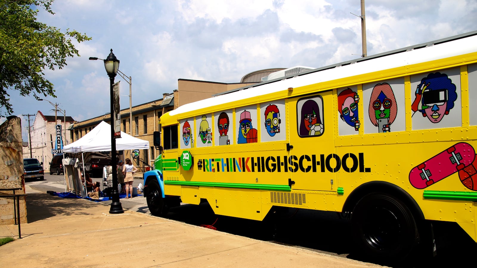 The XQ bus in Memphis, Tennessee.