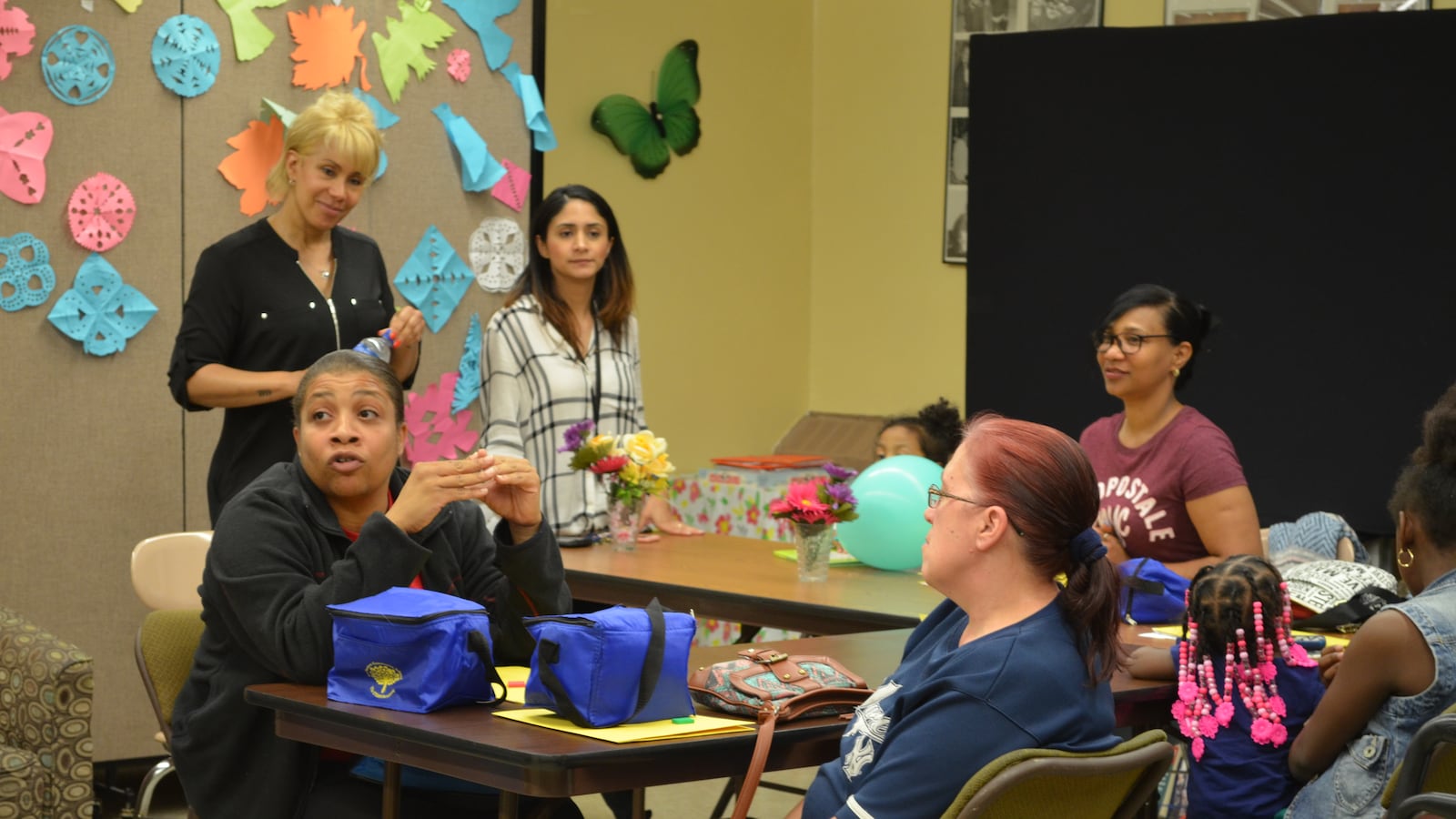 Parents and staff at New Venture discuss academics, mental health and how to improve school culture.
