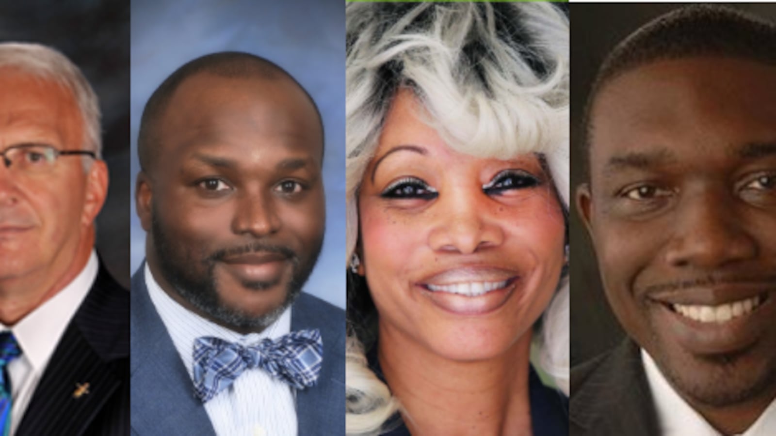 Hires from Tennessee superintendent searches in recent years, from left: Bob Thomas, Knox County Schools; Bryan Johnson, Hamilton County Schools; Sharon Griffin, Achievement School District; Shawn Joseph, Metro Nashville Public Schools.
