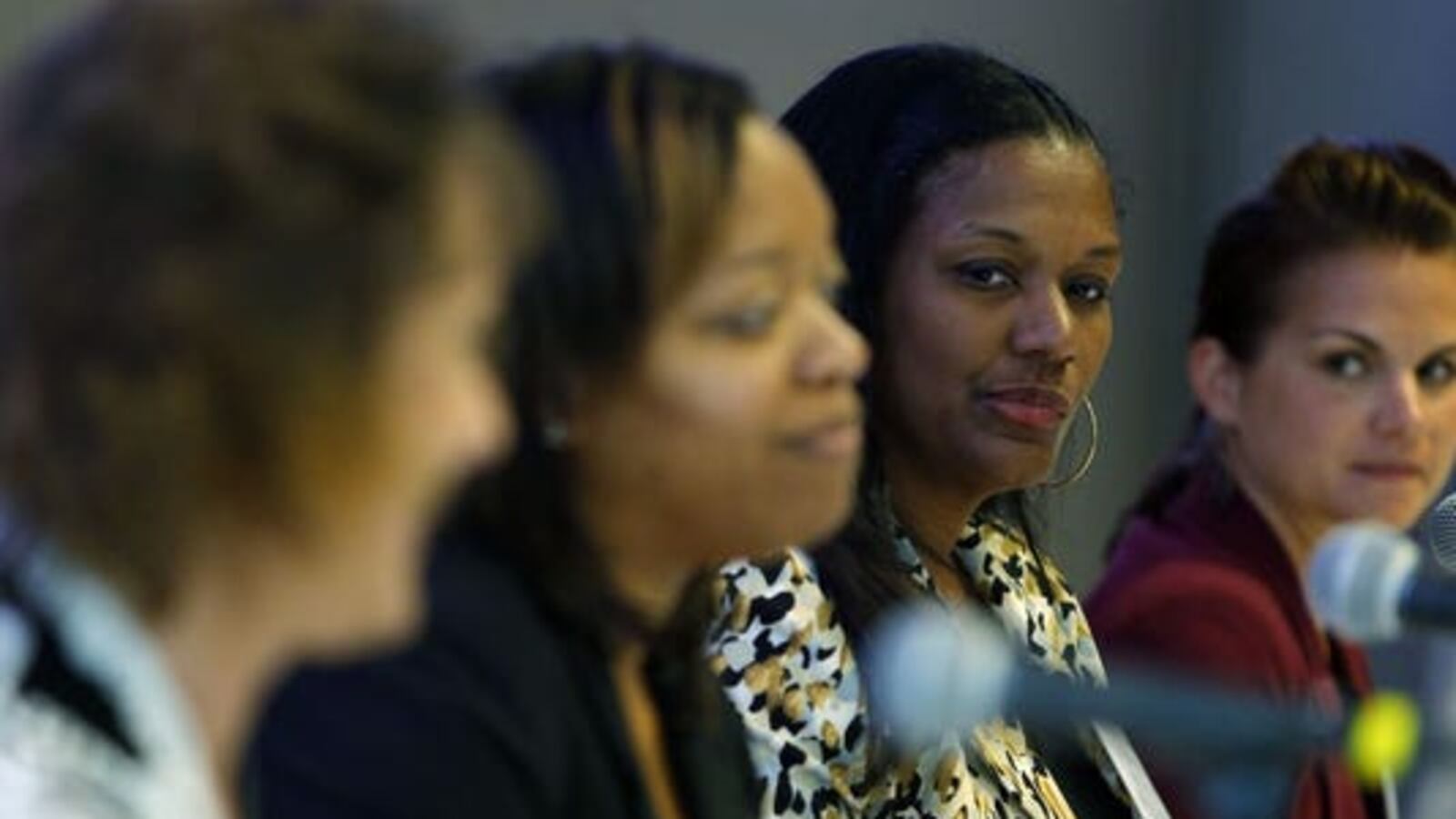 DeAnna McClendon speaks at a 2016 event on prekindergarten.