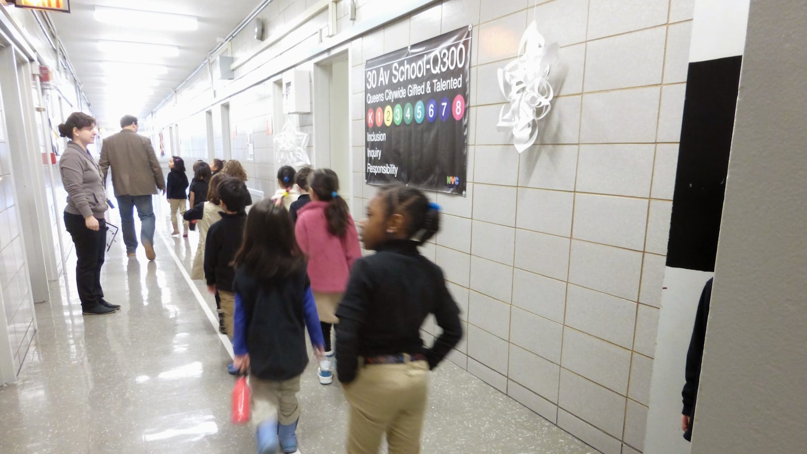 Principal Vasilios Biniaris is retiring from the 30th Avenue School in Queens, a school that serves students with the highest scores on standardized tests for gifted and talented programs.