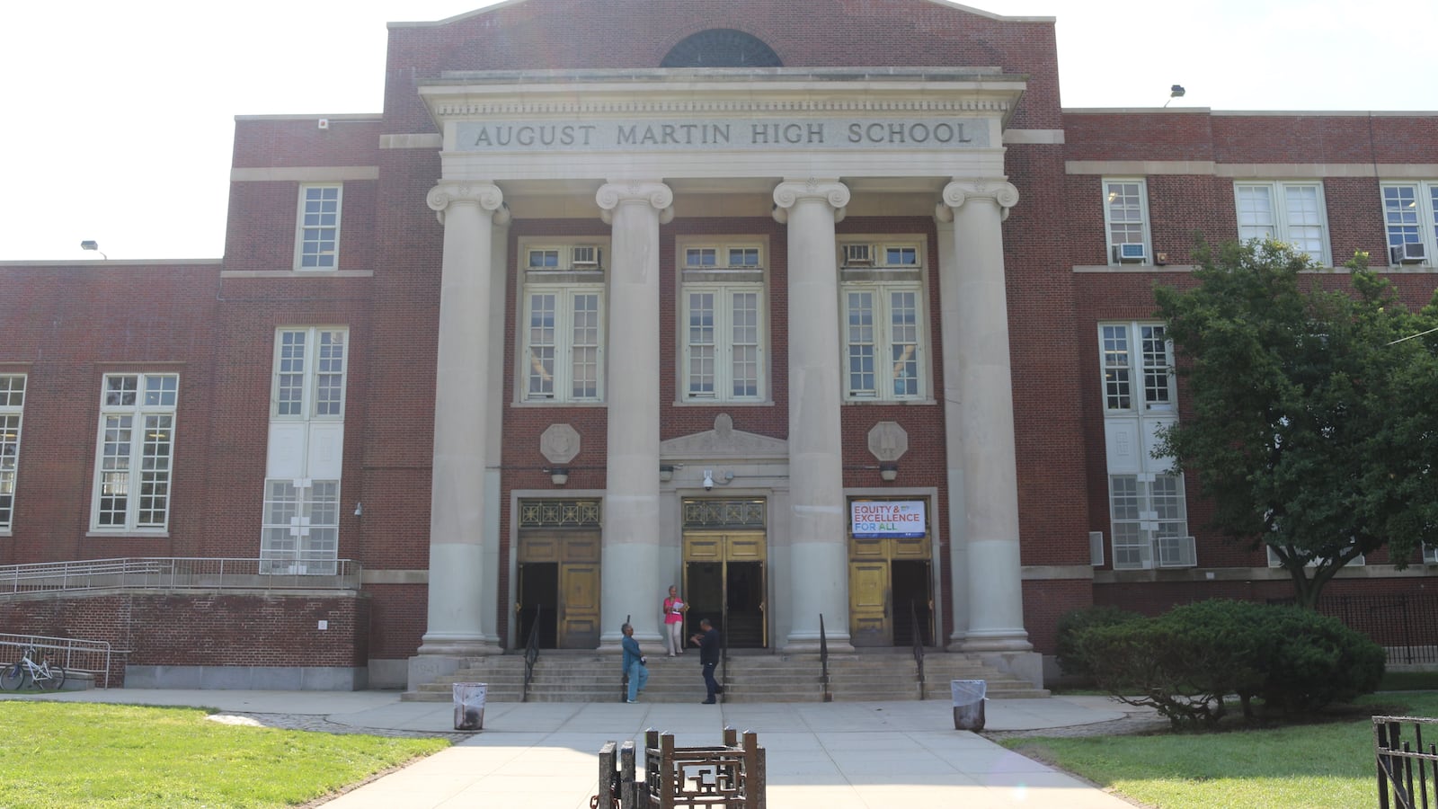 August Martin High School is part of New York City's Renewal turnaround program.