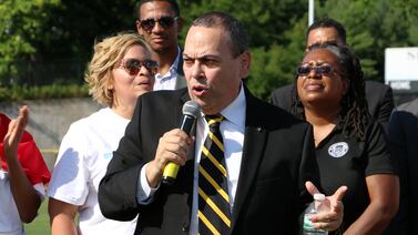 Newark school board president defends Superintendent Roger León’s contract renewal