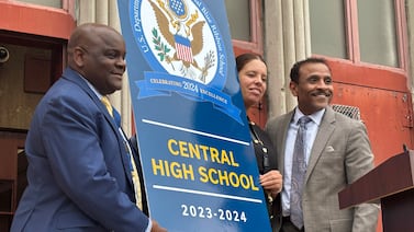 Central High, one of the city’s most selective, is a Blue Ribbon school for a third time