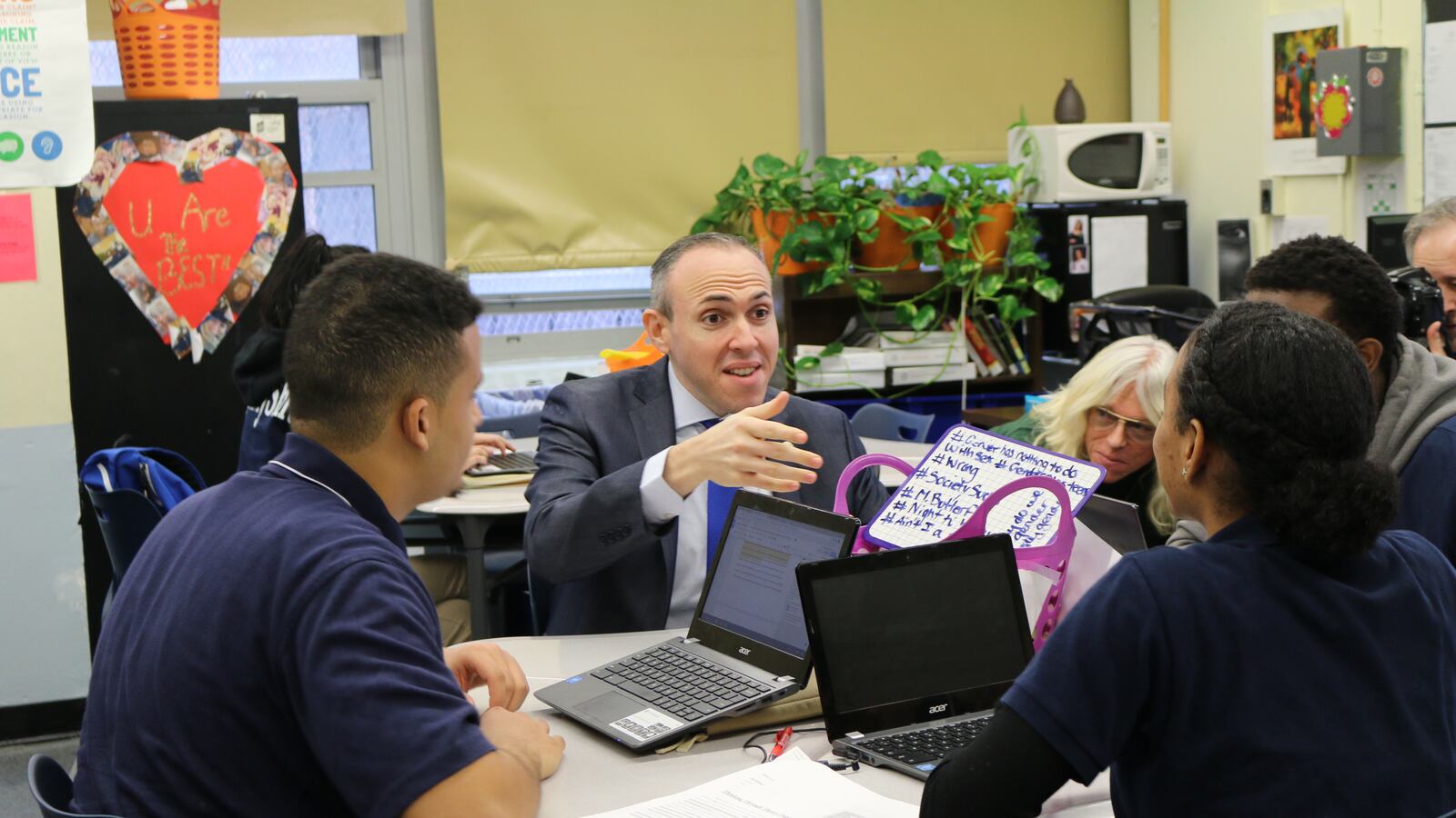 City Councilman Mark Treyger, chair of the education committee, is among a group of city council members demanding a spending plan to cover the costs of coronavirus safety measures needed to reopen school buildings.