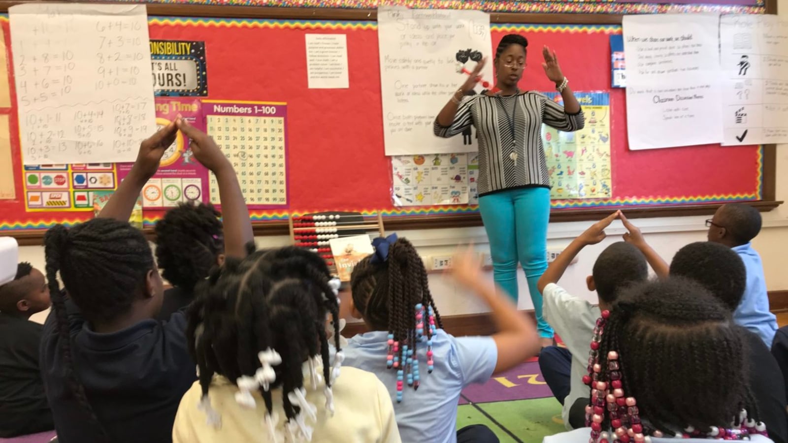 Lydia Nickleberry, a second-grade teacher at Detroit's Bethune Elementary-Middle School said teachers should be able to quickly access the records of new students. “Whatever teacher gets that child should be able to pull up what they did,” she said. “They shouldn't have to search that down.”