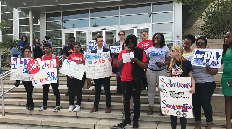 Advocates seek ban on suspensions of young students