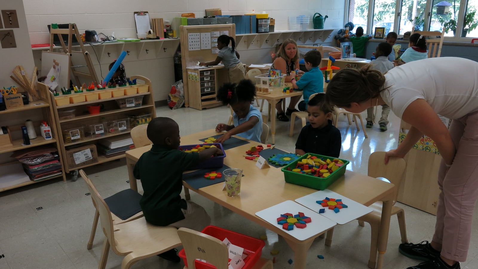 Pre-kindergarten students play last year at Ross Early Learning Center, one of Metro Nashville Public School's "model" pre-K centers. The principal of Ross testified in favor of a bill for high-quality pre-K Wednesday.