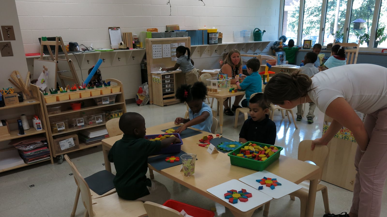 Pre-kindergarten students play last year at Ross Early Learning Center, one of Metro Nashville Public School's "model" pre-K centers. The principal of Ross testified in favor of a bill for high-quality pre-K Wednesday.