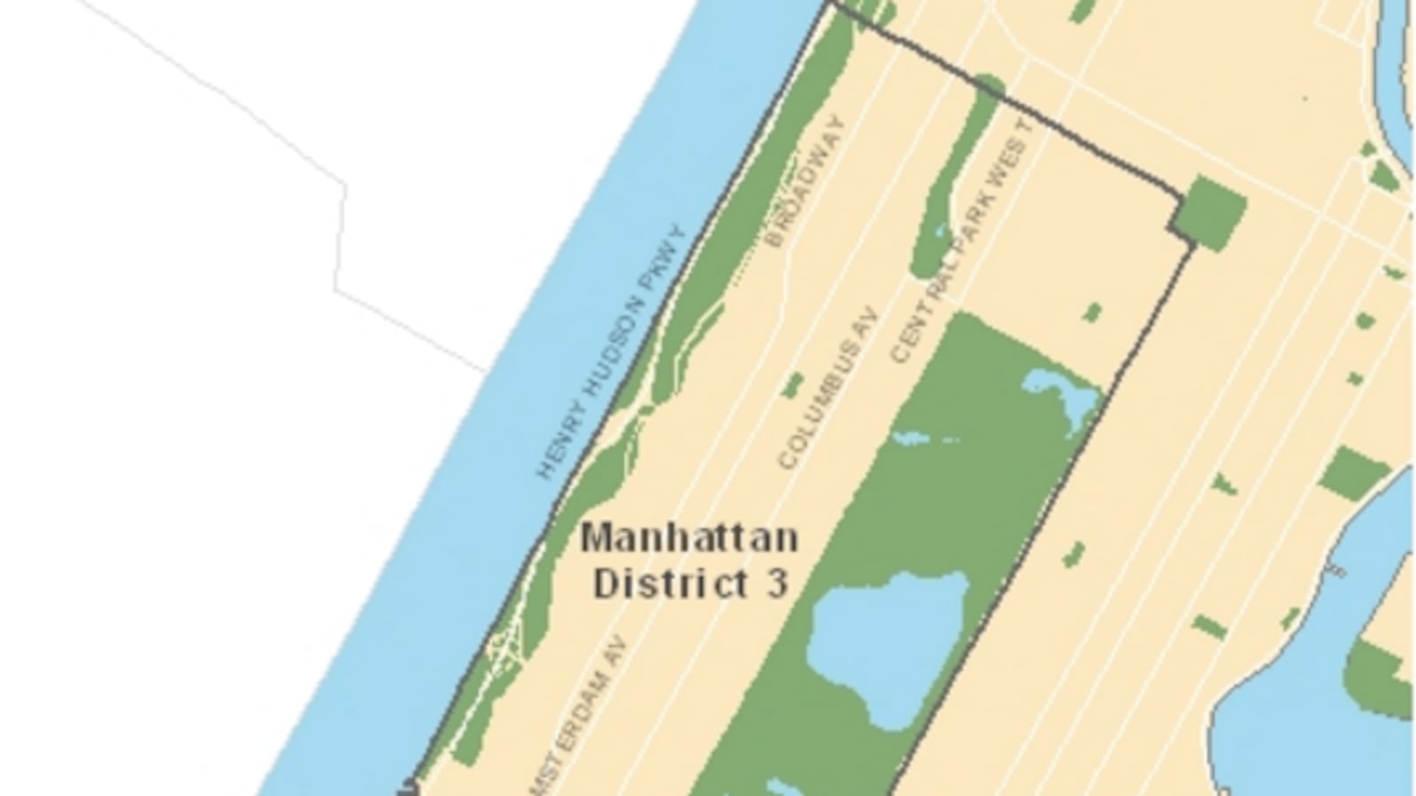 District 3 includes the Upper West Side and parts of Harlem.