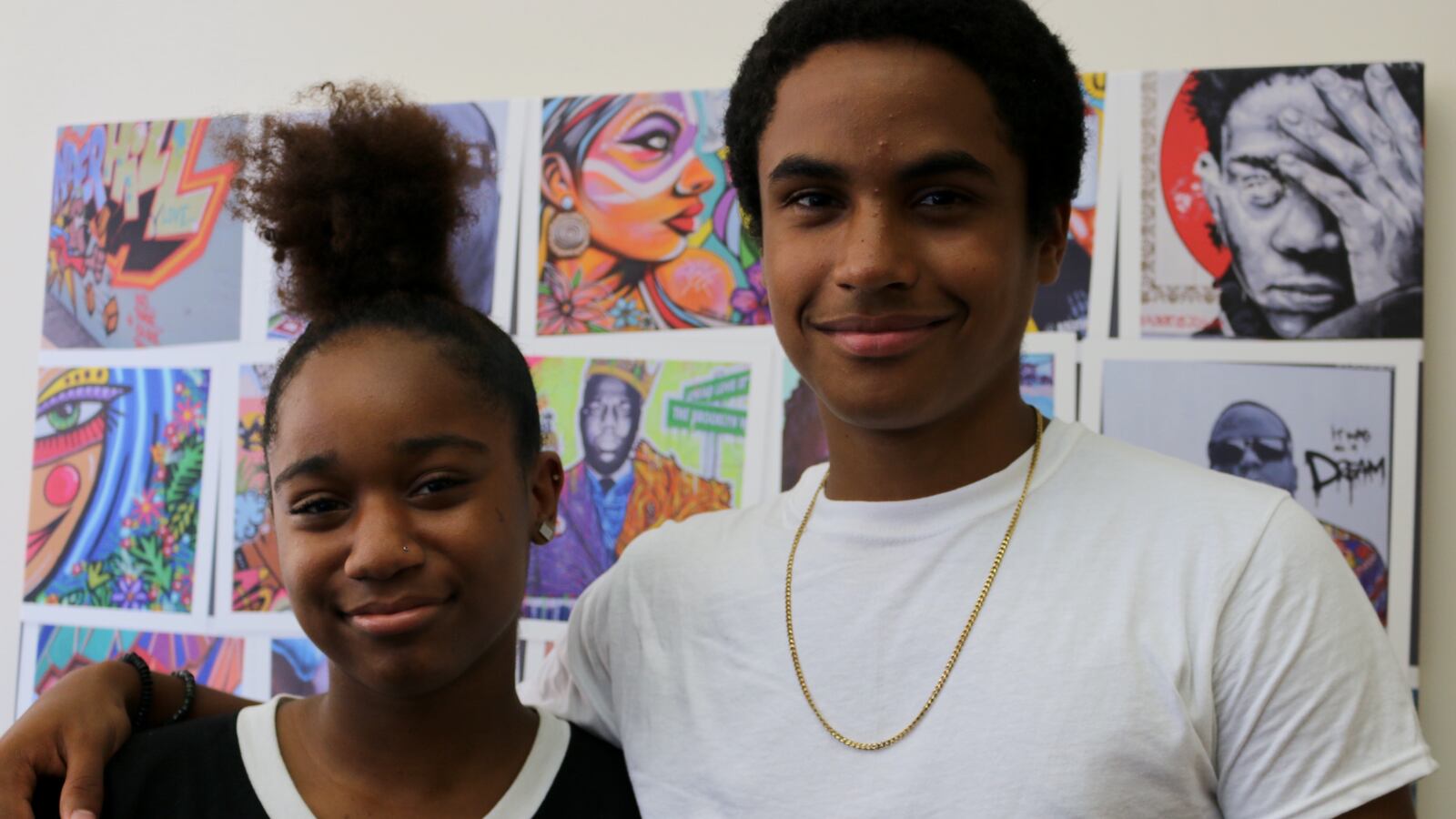 Lisa Parks and Matthew Diaz are part of a class action lawsuit claiming the city denies black and Hispanic students equal access to school sports teams.