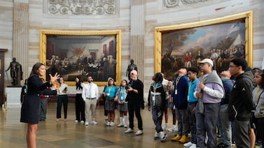 After the government shutdown canceled a U.S. Capitol tour for Bronx students, AOC stepped in.