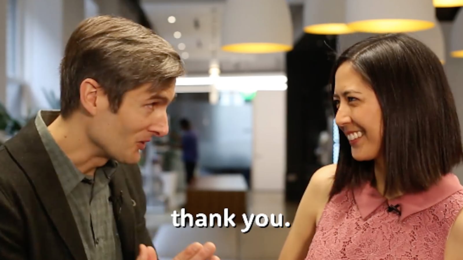 DonorsChoose founder Charles Best thanked Ripple's Monica Long in a video announcing the cryptocurrency company's donation.