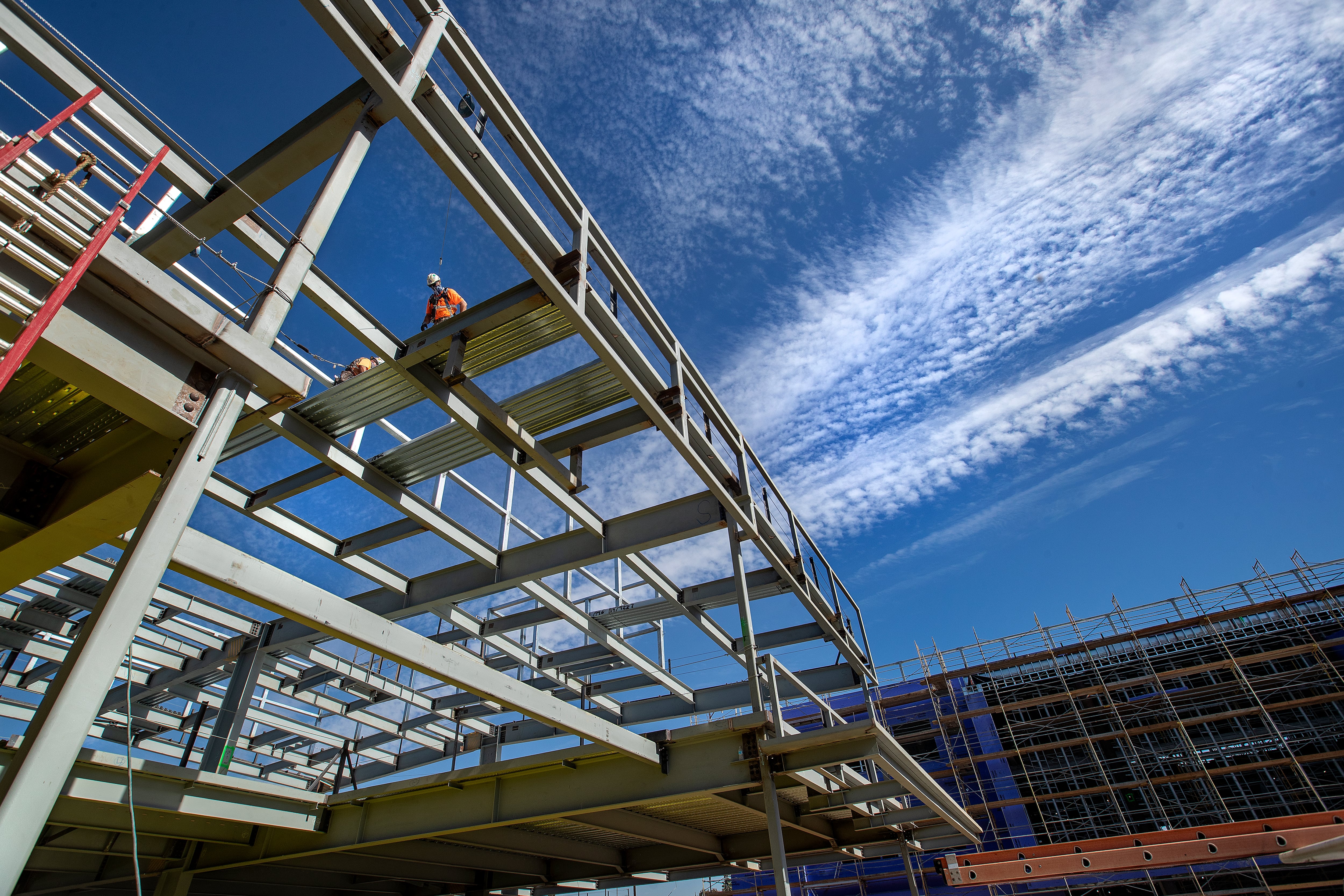 Cleveland High School undergoes a comprehensive modernization project.