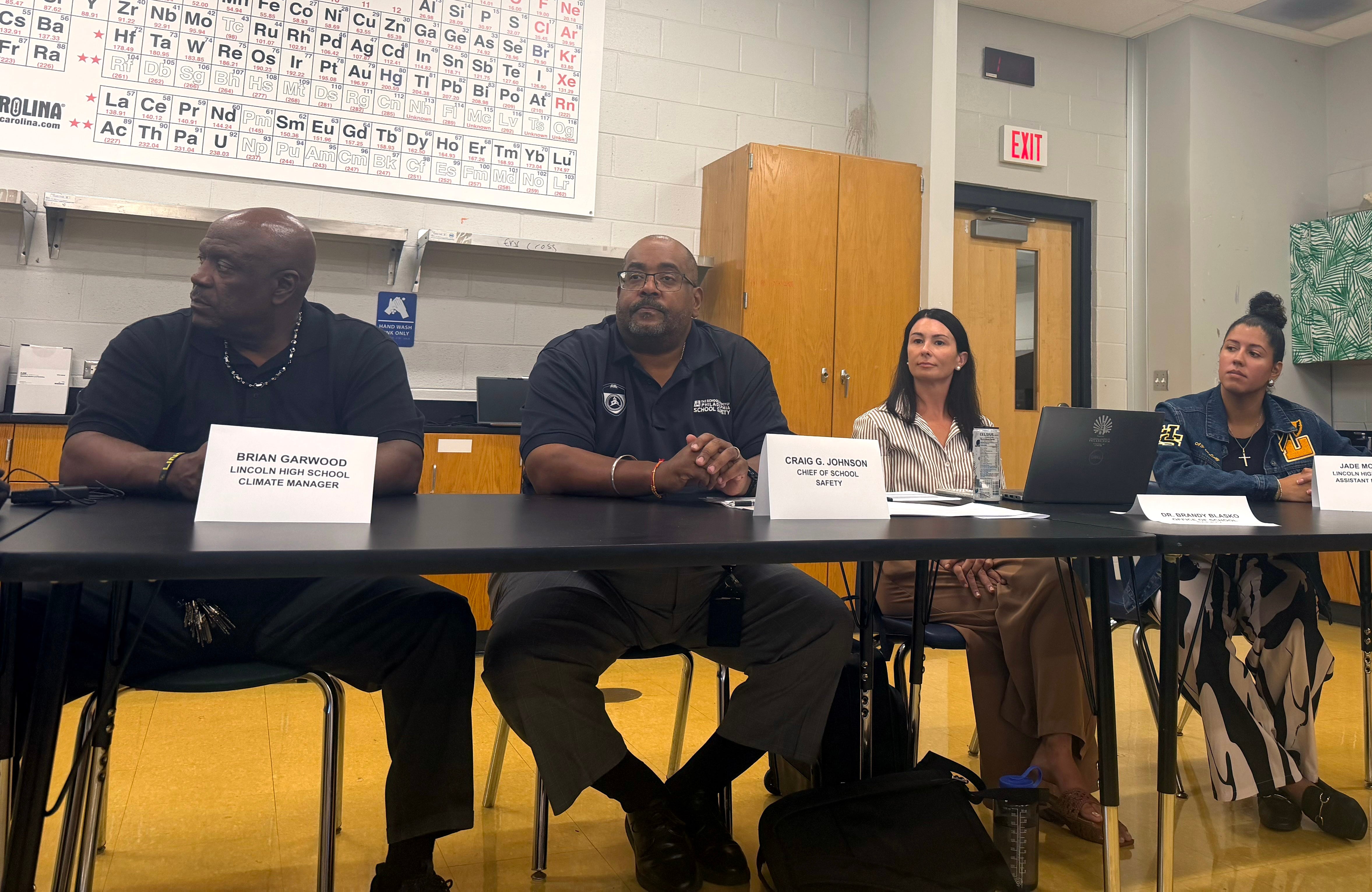 Fights and weapons confiscations are down in Philly schools. The safety chief aims to continue the trend.