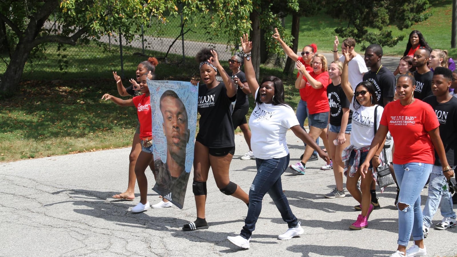 We LIVE organized a peace March in August 2017, after two Warren Central students were killed in a shooting.