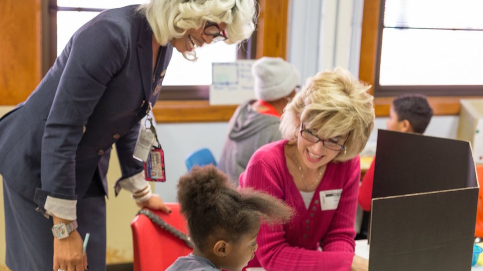 Sharon Griffin, Shelby County Schools chief of schools (left), has shepherded the new academic plan.