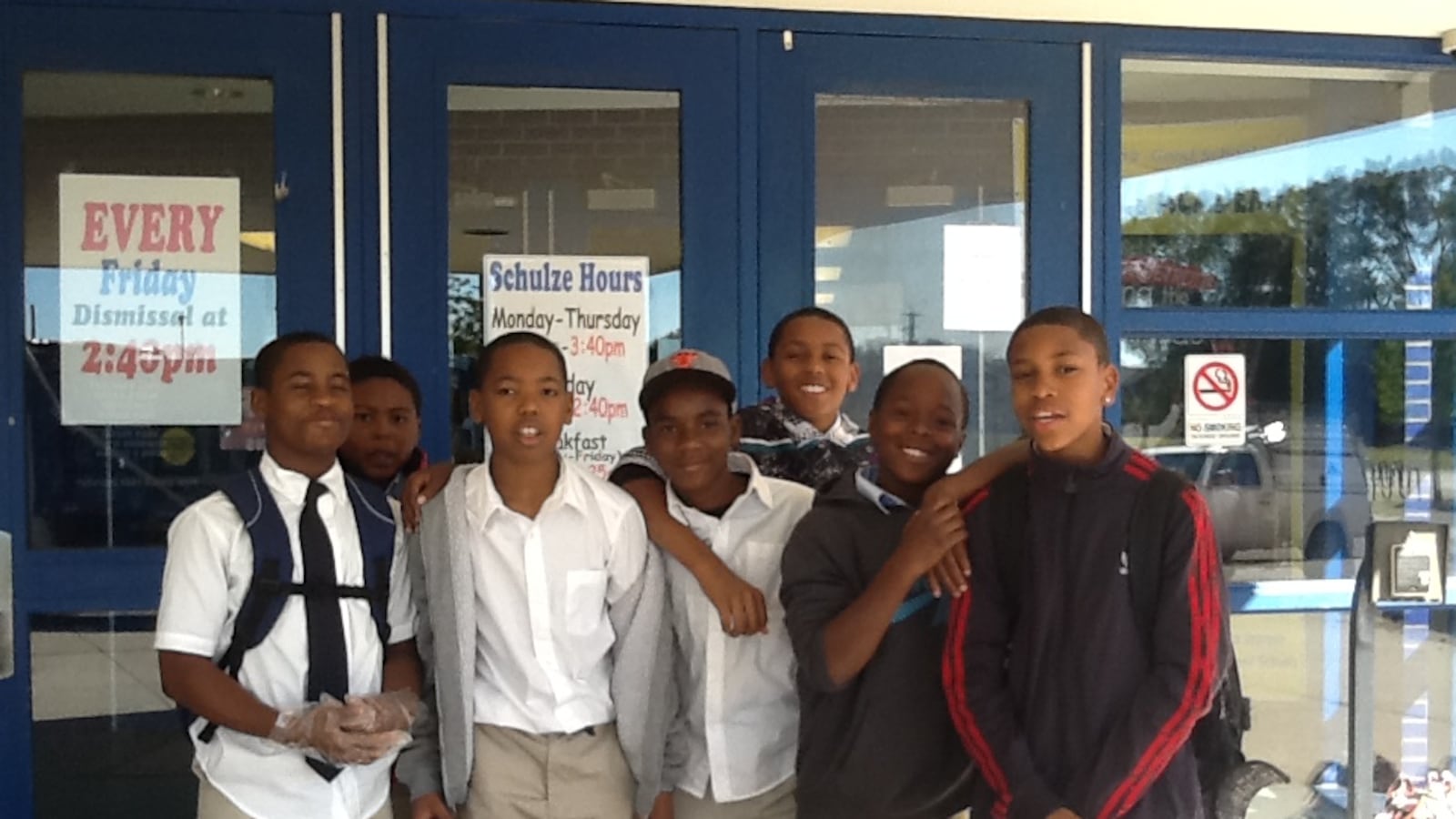 Schulze Elementary is one of ten stops on a proposed school bus route that would carry charter and district students.