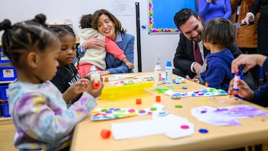 Hochul and Mamdani announce state funding for universal child care for NYC 2-year-olds
