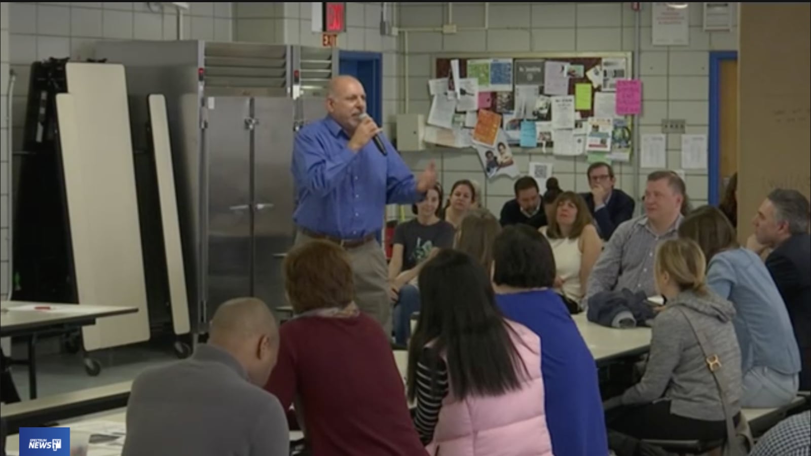 Computer School Principal Henry Zymeck has won praise for his response to parents who protested an integration plan for Upper West Side and Harlem middle schools.