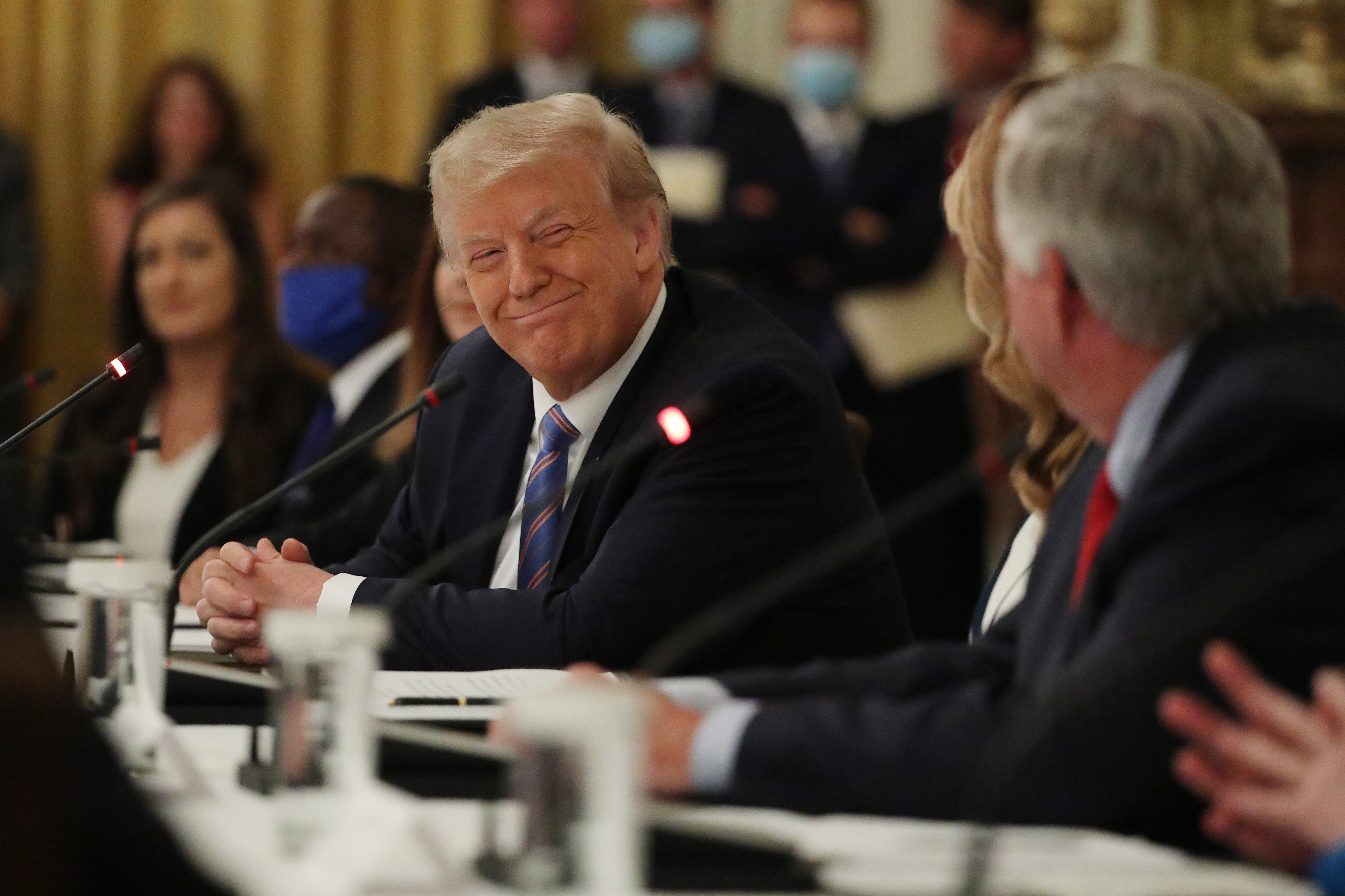 President Trump Participates In National Dialogue On Safely Reopening Nation’s Schools