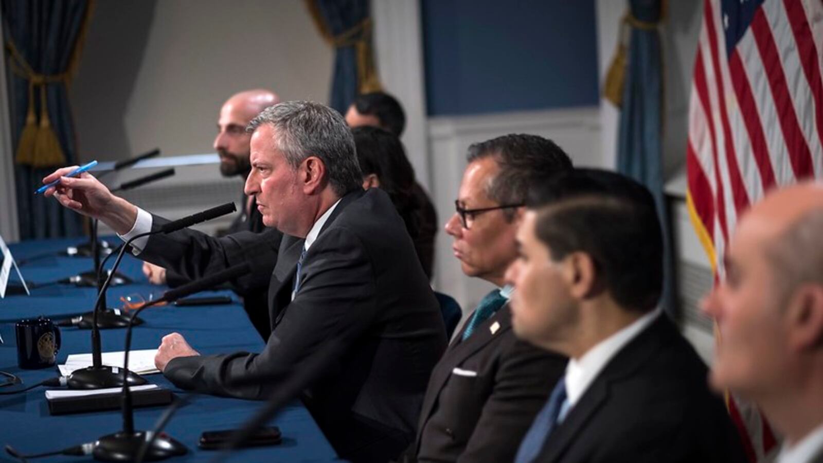 Mayor Bill de Blasio is joined by health officials and Chancellor Richard Carranza for an update on the coronavirus.