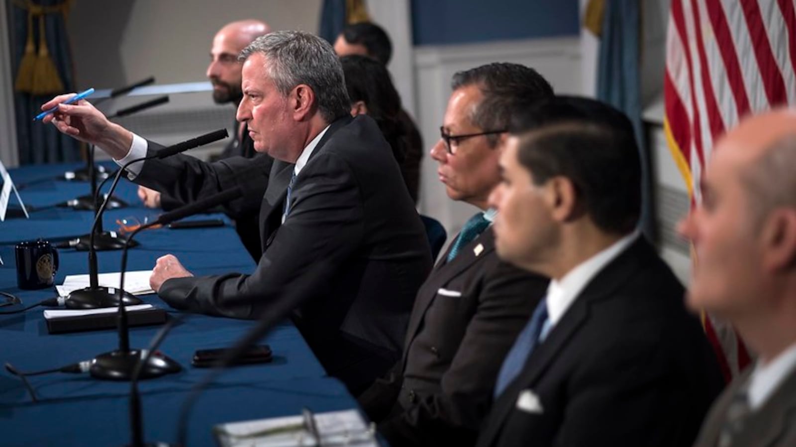 Mayor Bill de Blasio is joined by health officials and Chancellor Richard Carranza for an update on the coronavirus.