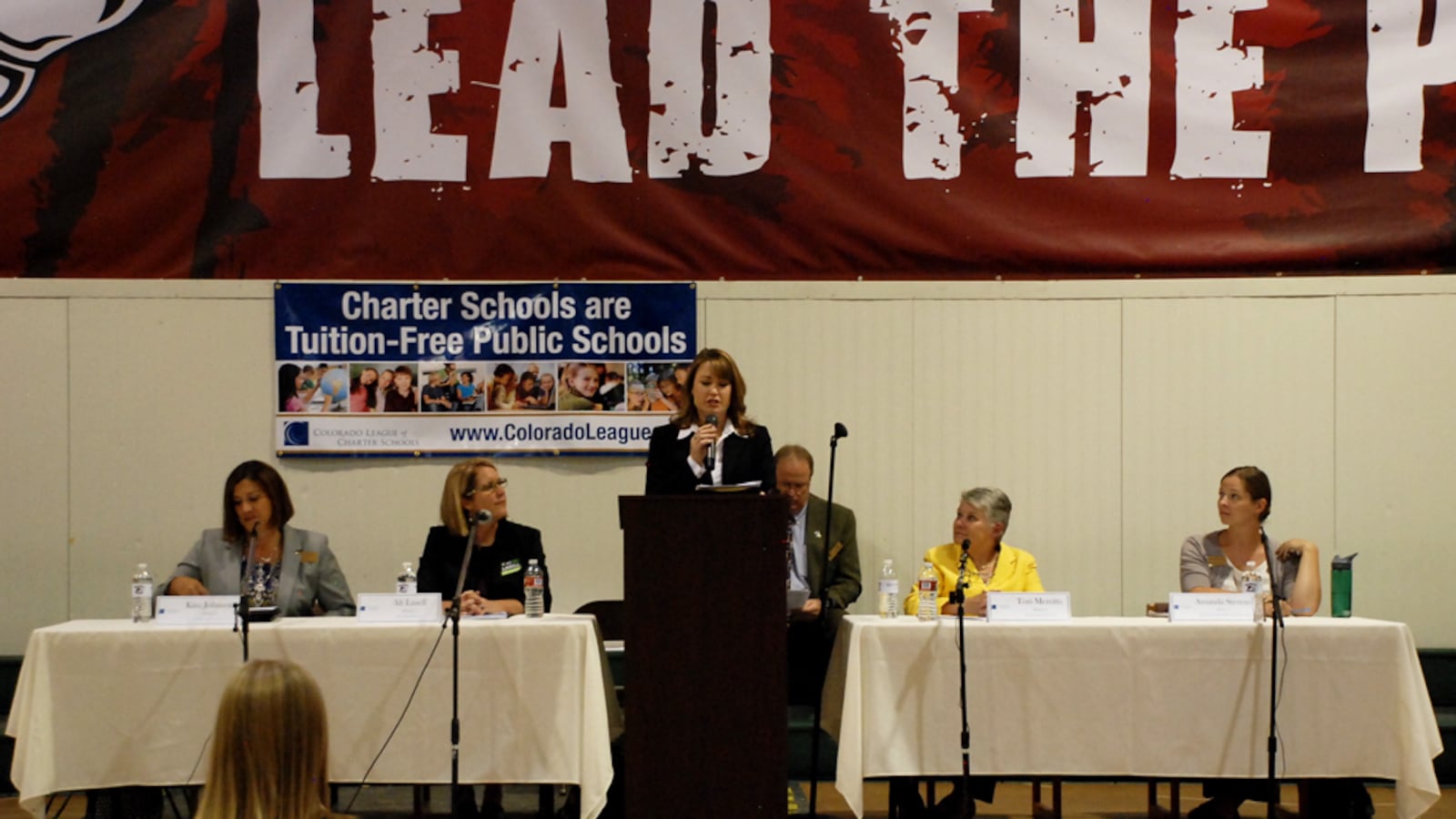 Candidates for the Jefferson County school board answered questions at a forum hosted by the Colorado League of Charter Schools.