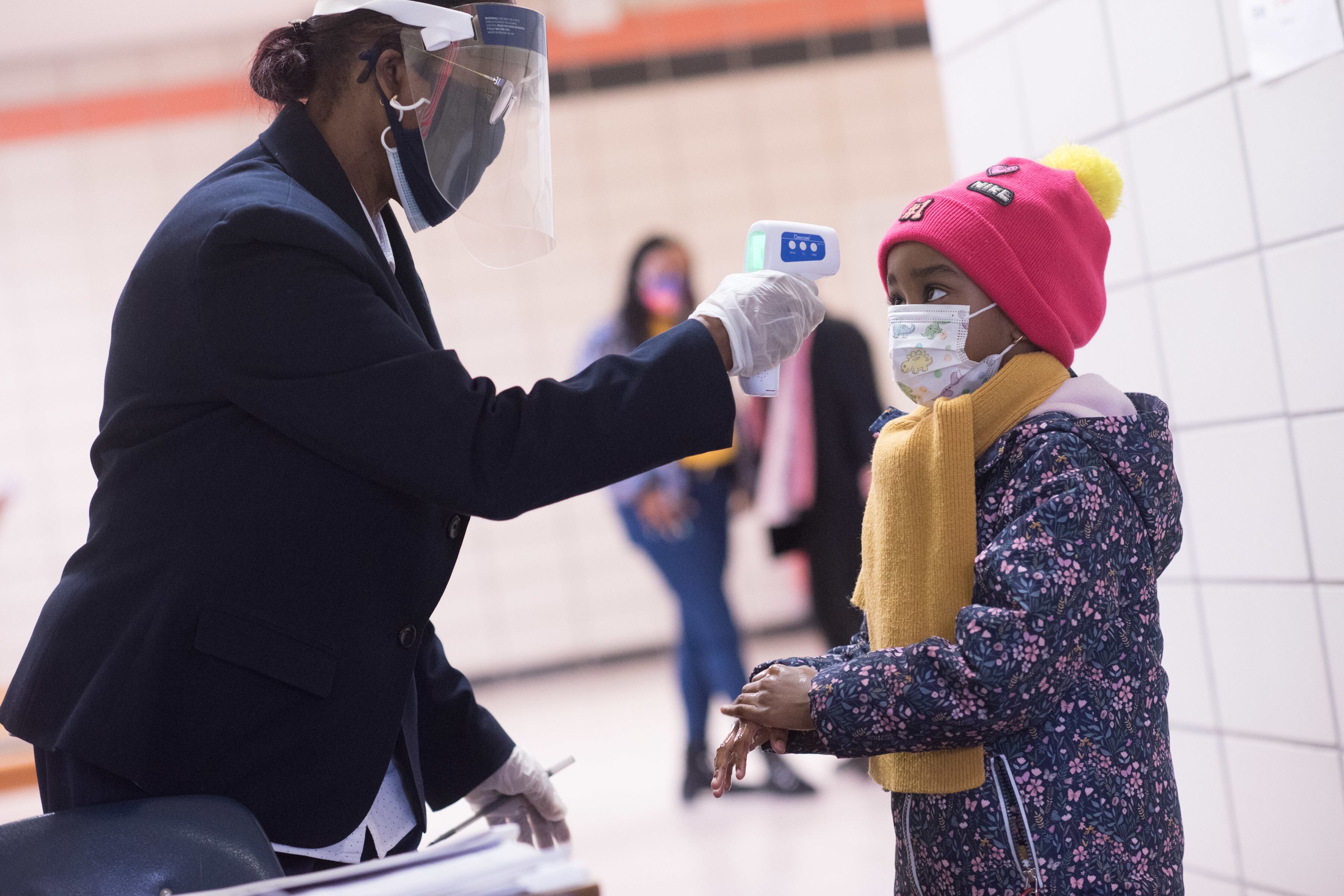 Mayor Bill de Blasio Chancellor Porter will join school leadership at Phyl’s Academy in Brooklyn to announce 3K for all and visit Pre-K students in class March 23, 2021. Michael Appleton/Mayoral Photography Office